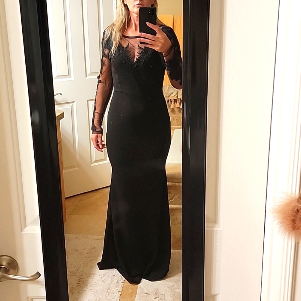Maxi evening dress size S